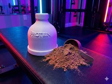 Protein powder storage
