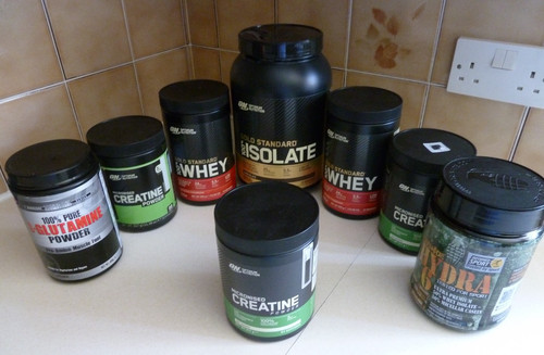 Protein powder creatine empty - protein,