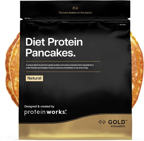 Diet protein pancakes - diet, gold
