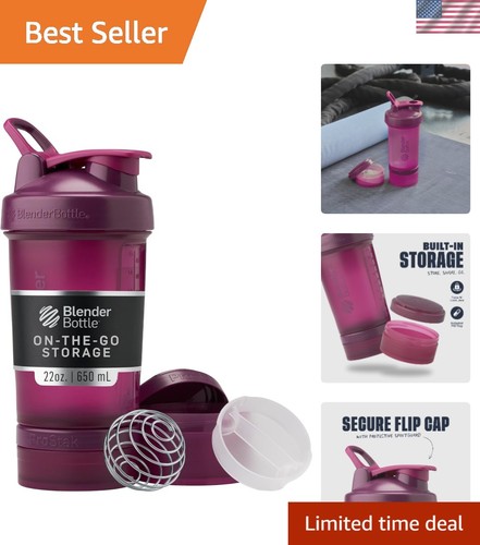 Shaker bottle with pill - bottle,